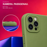iPhone 16 Pro Max - Silikon Hülle Soft-Touch Tannengrün