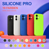 iPhone 16 - Silikon Hülle Soft-Touch Schwarz