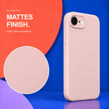 iPhone 16e / 17e - Silikon Hülle Soft-Touch Altrosa