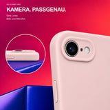 iPhone 16e / 17e - Silikon Hülle Soft-Touch Altrosa