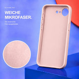 iPhone 16e / 17e - Silikon Hülle Soft-Touch Altrosa