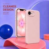 iPhone 16e / 17e - Silikon Hülle Soft-Touch Altrosa