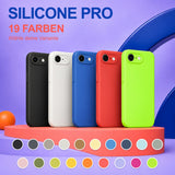 iPhone 16e / 17e - Silikon Hülle Soft-Touch Altrosa