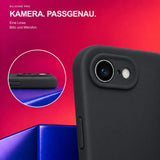 iPhone 16e / 17e - Silikon Hülle Soft-Touch Schwarz