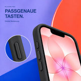 iPhone 16e / 17e - Silikon Hülle Soft-Touch Schwarz