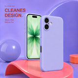 iPhone 17 - Silikon Hülle Soft-Touch Lavendel