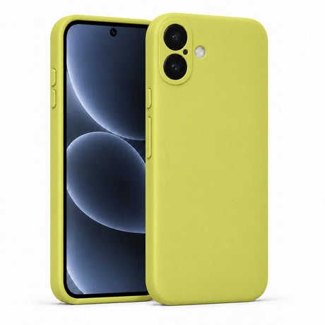 iPhone 17 - Silikon Hülle Soft-Touch Lindgrün