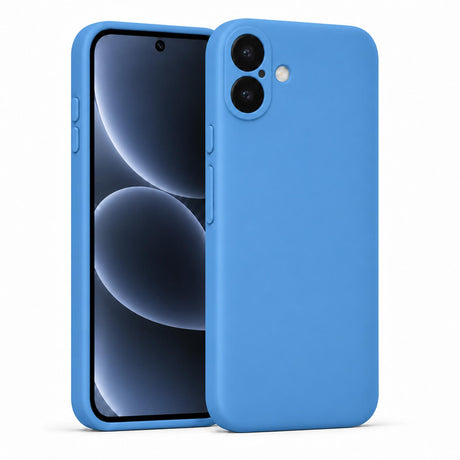 iPhone 17 - Silikon Hülle Soft-Touch Marineblau