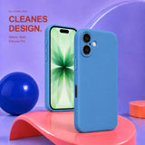 iPhone 17 - Silikon Hülle Soft-Touch Marineblau
