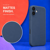 iPhone 17 - Silikon Hülle Soft-Touch Mitternachtsblau