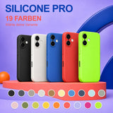 iPhone 17 - Silikon Hülle Soft-Touch Mitternachtsblau