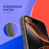 iPhone 17 Pro - Silikon Hülle Soft-Touch Anthrazit
