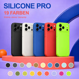 iPhone 18 Pro - Silikon Hülle Soft-Touch Anthrazit