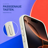 iPhone 17 Pro - Silikon Hülle Soft-Touch Antikweiß