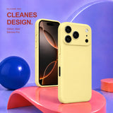 iPhone 17 Pro - Silikon Hülle Soft-Touch Buttercreme