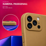 iPhone 17 Pro - Silikon Hülle Soft-Touch Khaki / Sand