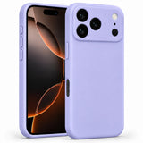 iPhone 17 Pro - Silikon Hülle Soft-Touch Lavendel