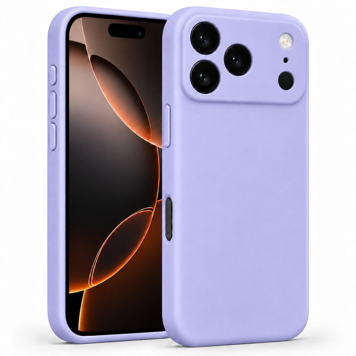iPhone 18 Pro - Silikon Hülle Soft-Touch Lavendel