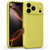 iPhone 17 Pro - Silikon Hülle Soft-Touch Lindgrün