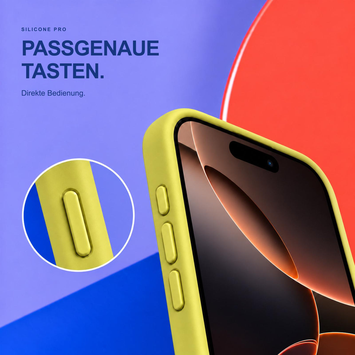 iPhone 17 Pro - Silikon Hülle Soft-Touch Lindgrün