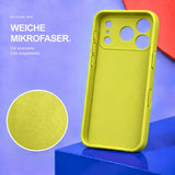 iPhone 17 Pro - Silikon Hülle Soft-Touch Lindgrün