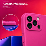 iPhone 17 Pro - Silikon Hülle Soft-Touch Magenta