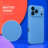 iPhone 17 Pro - Silikon Hülle Soft-Touch Marineblau