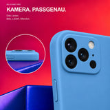 iPhone 17 Pro - Silikon Hülle Soft-Touch Marineblau
