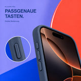 iPhone 17 Pro - Silikon Hülle Soft-Touch Mitternachtsblau