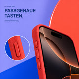 iPhone 17 Pro - Silikon Hülle Soft-Touch Rot