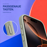 iPhone 17 Pro - Silikon Hülle Soft-Touch Salbei