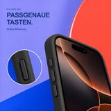 iPhone 17 Pro - Silikon Hülle Soft-Touch Schwarz