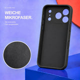 iPhone 17 Pro - Silikon Hülle Soft-Touch Schwarz