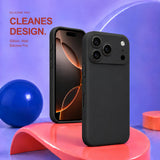 iPhone 17 Pro - Silikon Hülle Soft-Touch Schwarz