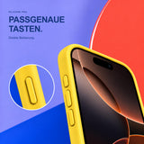 iPhone 17 Pro - Silikon Hülle Soft-Touch Sonnenblumen-Gelb