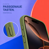 iPhone 17 Pro - Silikon Hülle Soft-Touch Tannengrün