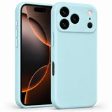 iPhone 17 Pro - Silikon Hülle Soft-Touch Wolkenblau