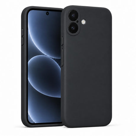 iPhone 17 - Silikon Hülle Soft-Touch Schwarz