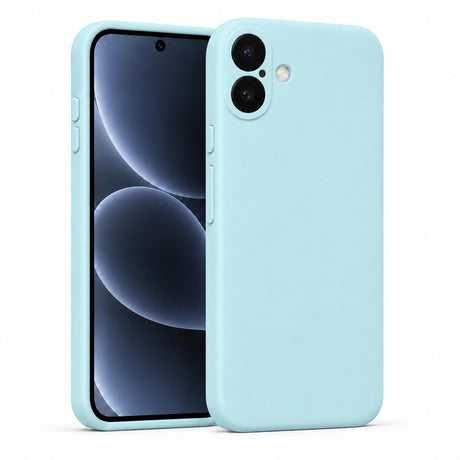 iPhone 17 - Silikon Hülle Soft-Touch Wolkenblau