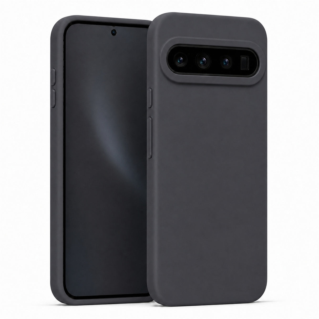 Google Pixel 10 / 10 Pro Silicone Pro Silikon Hülle in Anthrazit – Produktansicht