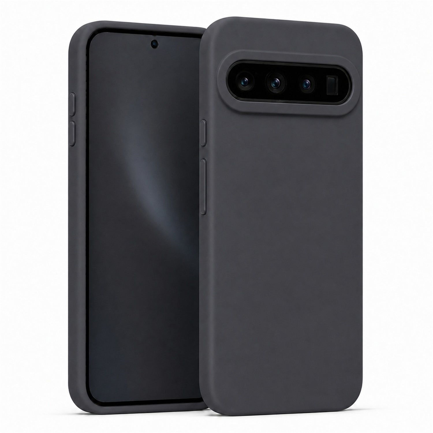 Google Pixel 10 / 10 Pro Silicone Pro Silikon Hülle in Anthrazit – Produktansicht