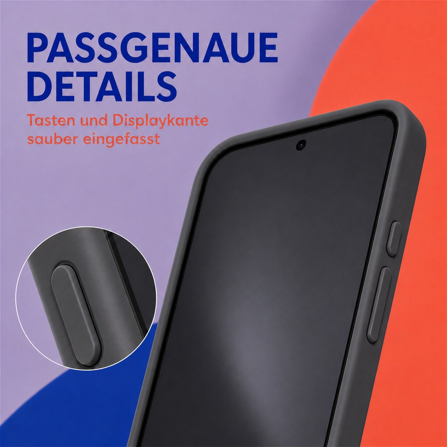 Google Pixel 10 / 10 Pro Silicone Pro Silikon Hülle Anthrazit – Detailansicht 3