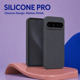 Google Pixel 10 / 10 Pro Silicone Pro Silikon Hülle Anthrazit – Detailansicht 5