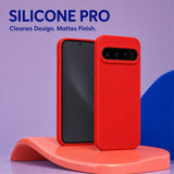 Google Pixel 10 / 10 Pro Silicone Pro Silikon Hülle Rot – Detailansicht 5