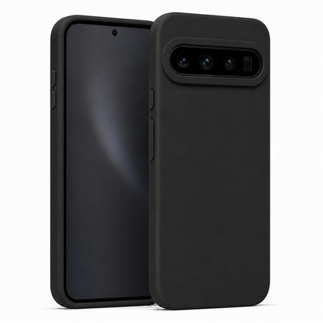 Google Pixel 10 / 10 Pro Silicone Pro Silikon Hülle in Schwarz – Produktansicht