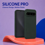 Google Pixel 10 / 10 Pro Silicone Pro Silikon Hülle Tannengrün – Detailansicht 5
