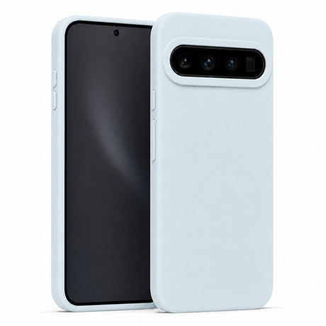 Google Pixel 10 / 10 Pro Silicone Pro Silikon Hülle in Wolkenblau – Produktansicht