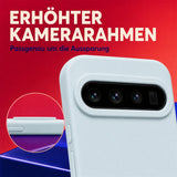 Google Pixel 10 / 10 Pro Silicone Pro Silikon Hülle Wolkenblau – Detailansicht 2