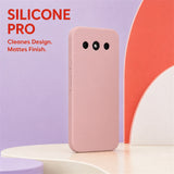 Google Pixel 10a Silicone Pro Silikon Hülle Altrosa – Detailansicht 5