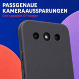 Google Pixel 10a Silicone Pro Silikon Hülle Anthrazit – Detailansicht 2